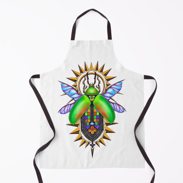 Item preview, Stained Glass Beetle designed and sold by WickedBeeArts.