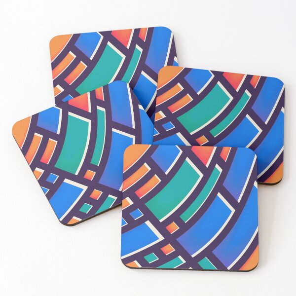 Item preview, Abstract Pop art geometry designed and sold by NickDedidis.