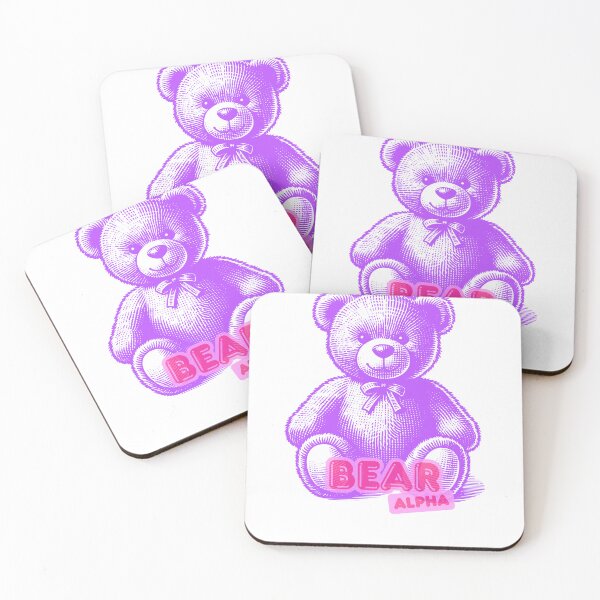 Item preview, Friendly Alpha Bear. designed and sold by Lunaria Arts.