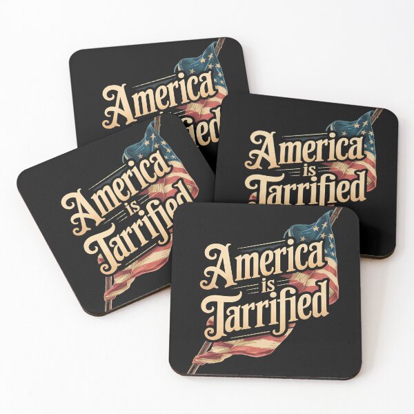 Item preview, America is tarrified - Tarrified designed and sold by JansenGS.