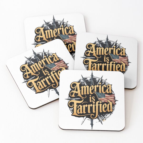 Item preview, America is tarrified - Tarrified designed and sold by JansenGS.