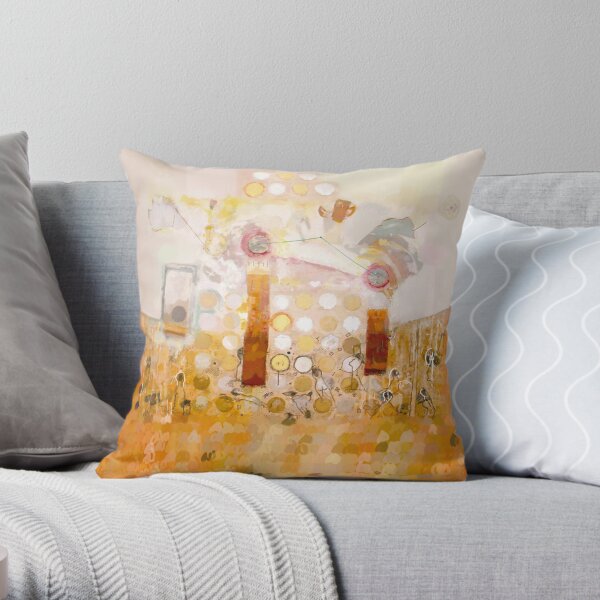 The bridge Throw Pillow
