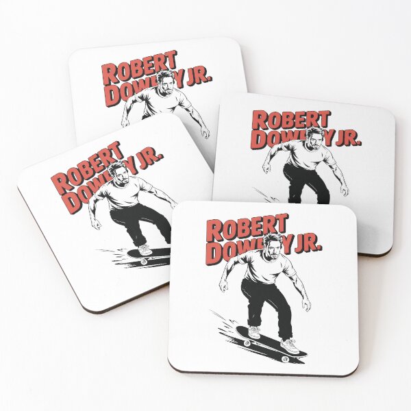 Item preview, ROBERT DOWNEY JR on a skateboard designed and sold by GGZebra.