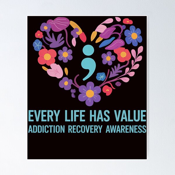 Every Life Has Value Semicolon Oral Cancer Awareness Shirt