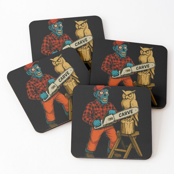 Item preview, Chainsaw Carver – Surreal Skull Style designed and sold by ConsumeByAndy.
