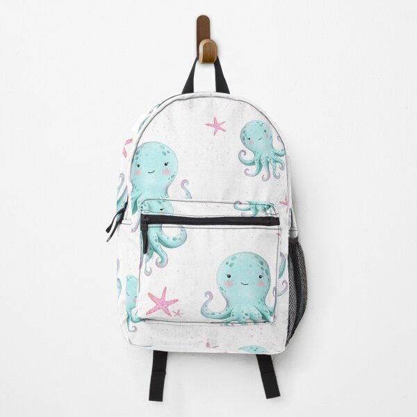 Item preview, Blue cutest octopus with stars designed and sold by jancajiravova.