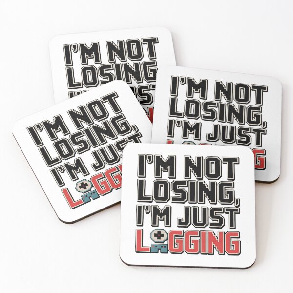 Item preview, I Am Not Losing, I Am Lagging – Funny Gamer Quote designed and sold by Evolved Ape.