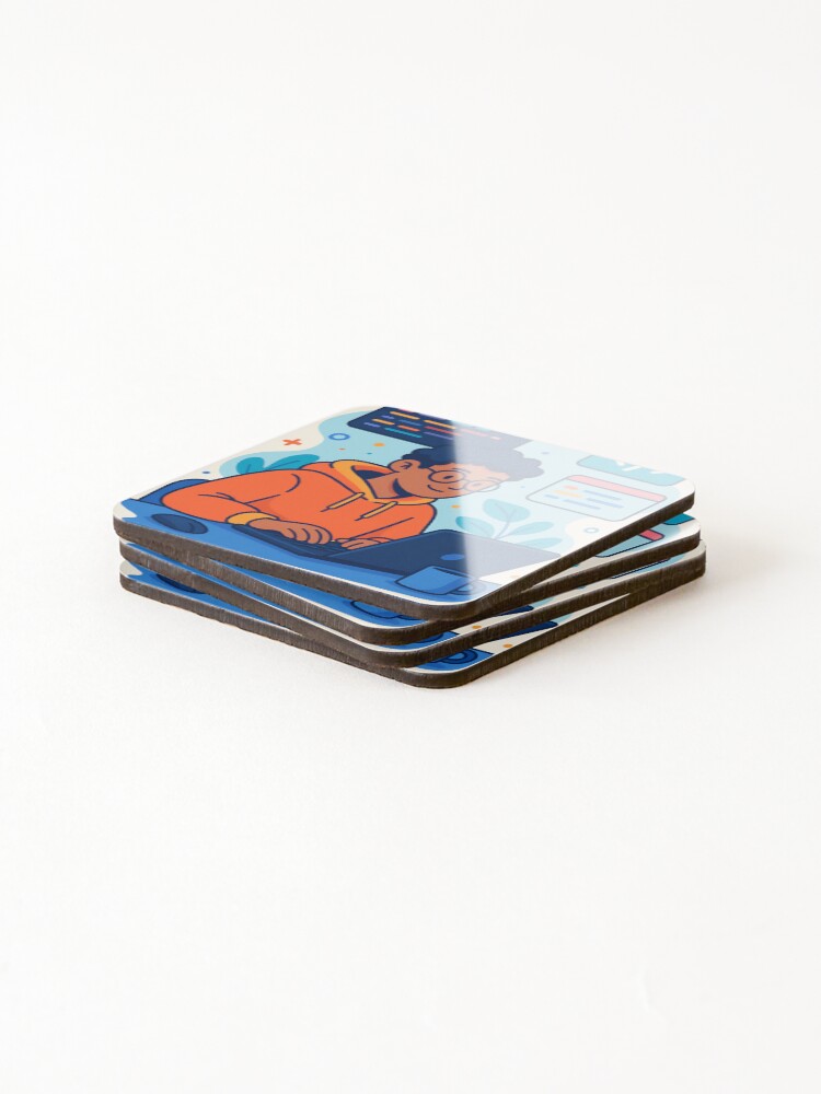 Thumbnail 4 of 5, Coasters (Set of 4), Developer designed and sold by deadlock41.