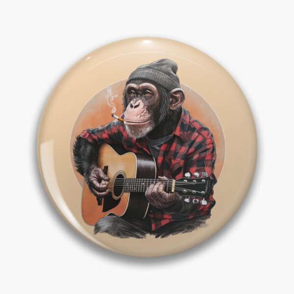 Item preview, Guitarist Monkey designed and sold by Aise06.