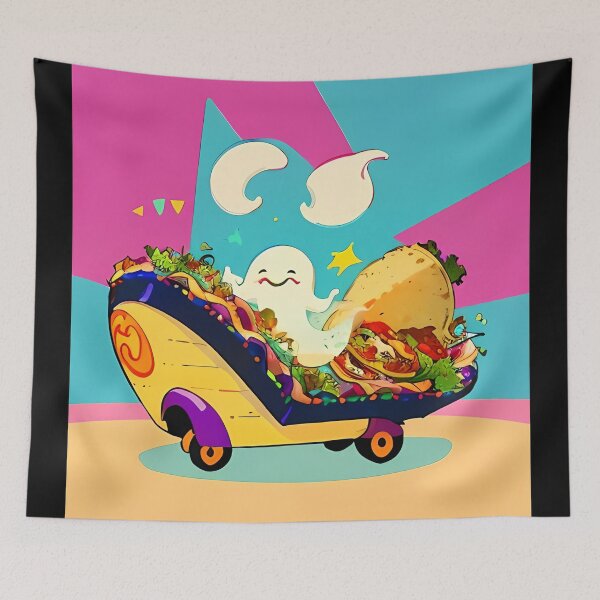 Item preview, Fantasma en el TacoShell designed and sold by Boohoo Beach.