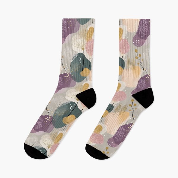 Item preview, Dreamlike Botanical Drift – Soft Abstract Leaves in Warm Neutrals designed and sold by Moisky Patterns.