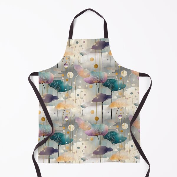 Artikelvorschau, Golden Lotus Mist – Traumhafter botanischer Duft in ätherischen Farbtönen entworfen und verkauft von Moisky Patterns.
