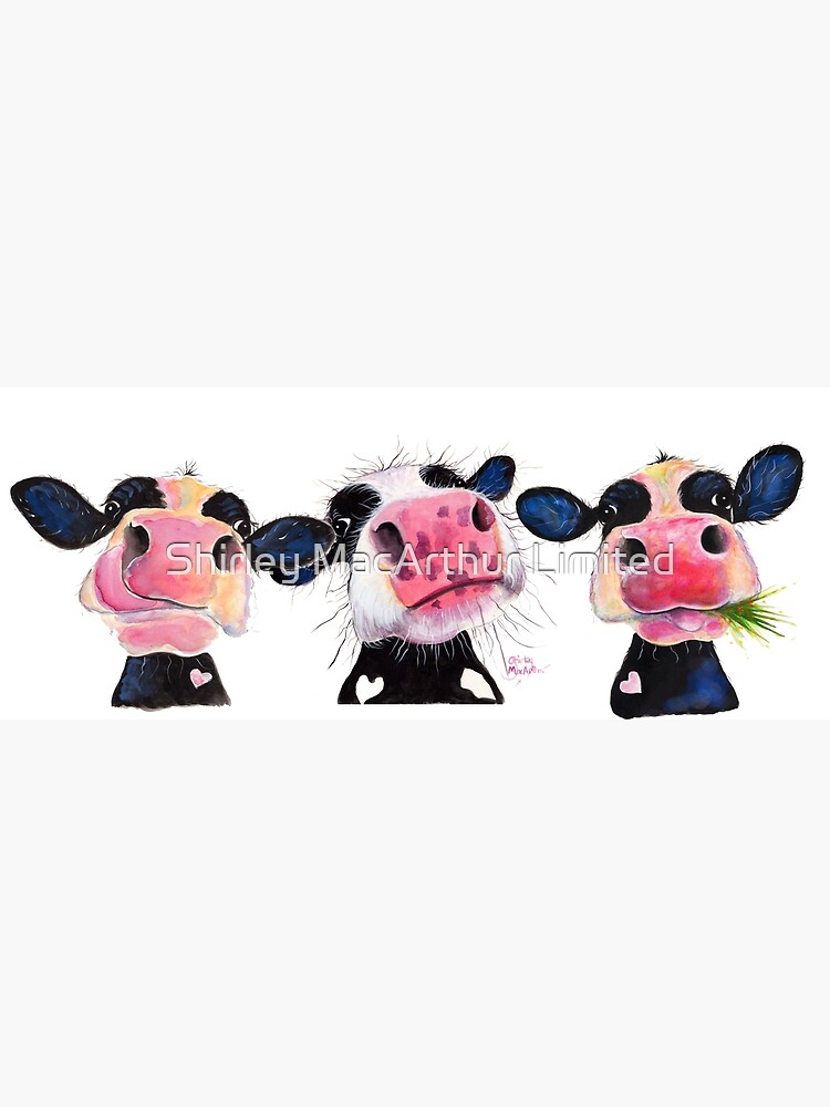 CoW PRiNT ' THe NoSeY CoWS ' by Shirley MacArthur by ShirleyMacA