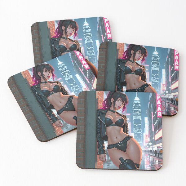 Item preview, Sensual Thai Girl in the City with Neon Lights designed and sold by Huskyyy Designs.