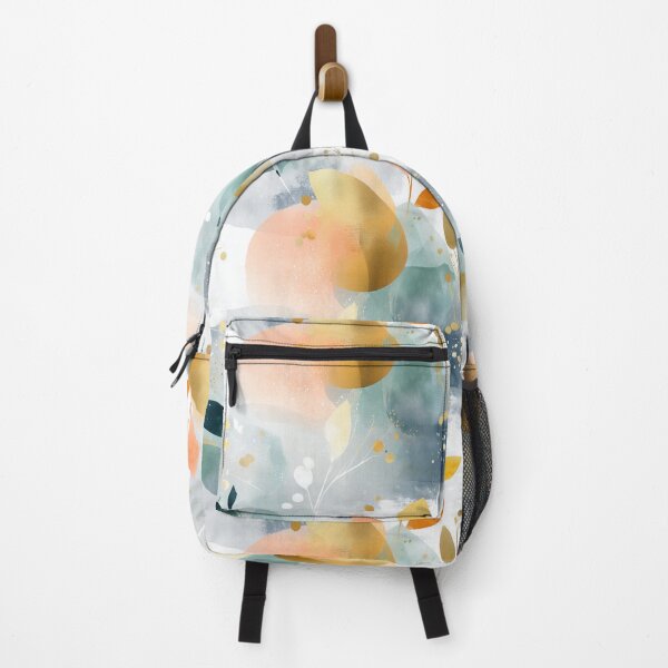 Item preview, Golden Breeze – Soft Watercolor Leaves in a Serene Spring Palette designed and sold by Moisky Patterns.