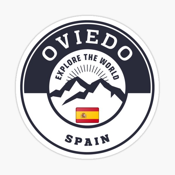 Item preview, Oviedo Spain Black and White Crest designed and sold by World Designs.