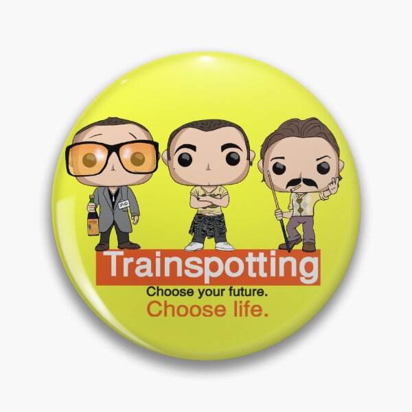 Item preview, TrainSpotting Funko cartoon designed and sold by Lostboycraig.