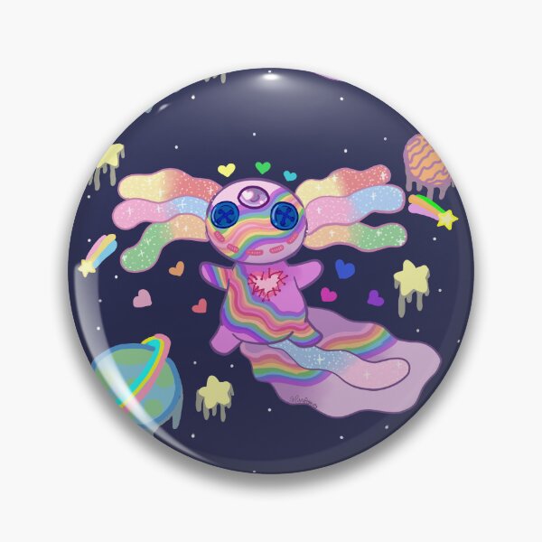 Item preview, Sweet Akward Space Axolotl designed and sold by PyroAshes.