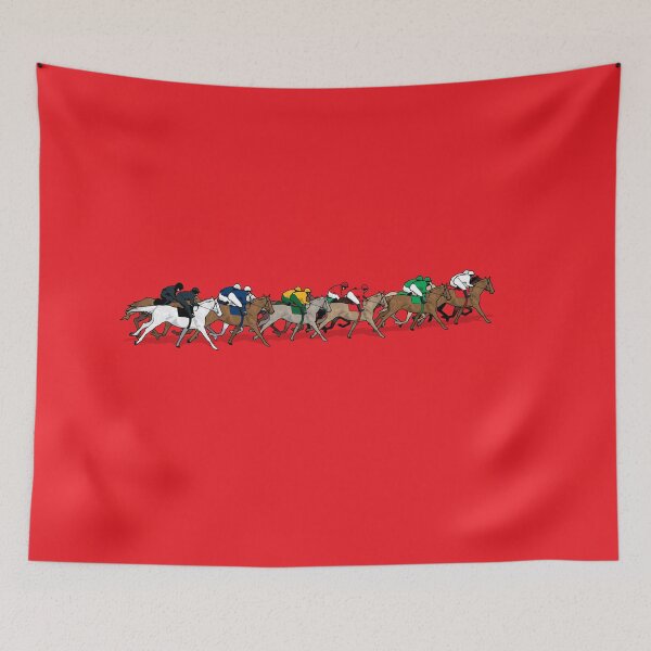 Item preview, The Horse Race - Red designed and sold by Anne Cakebread.