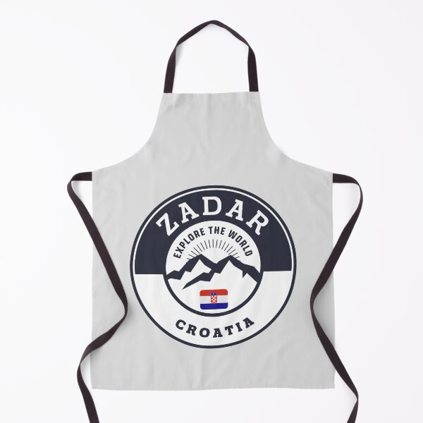 Item preview, Zadar Croatia Black and White Crest designed and sold by World Designs.