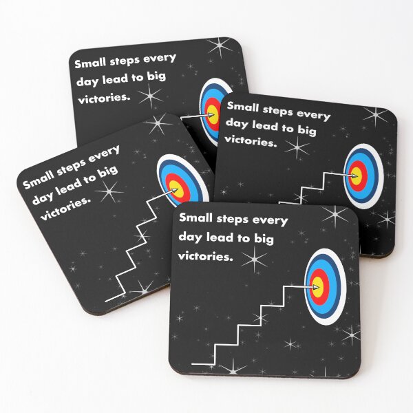 Item preview, Small steps every day lead to big victories designed and sold by ToeyThrive.