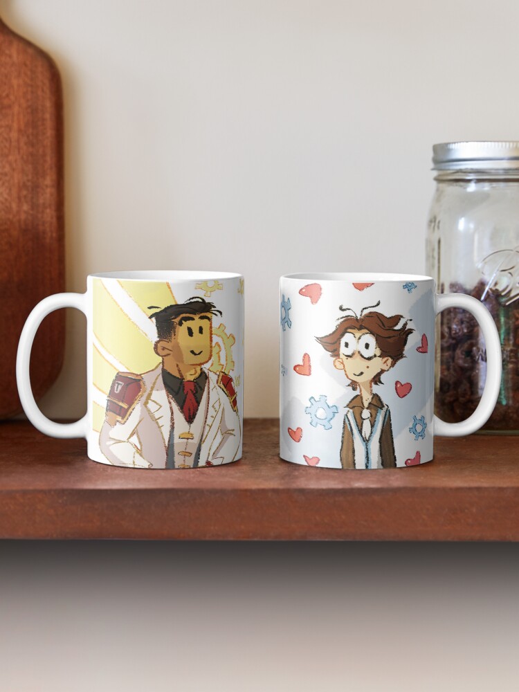 Thumbnail 2 of 6, Coffee Mug, dressed Jayce rays left designed and sold by oidingus.