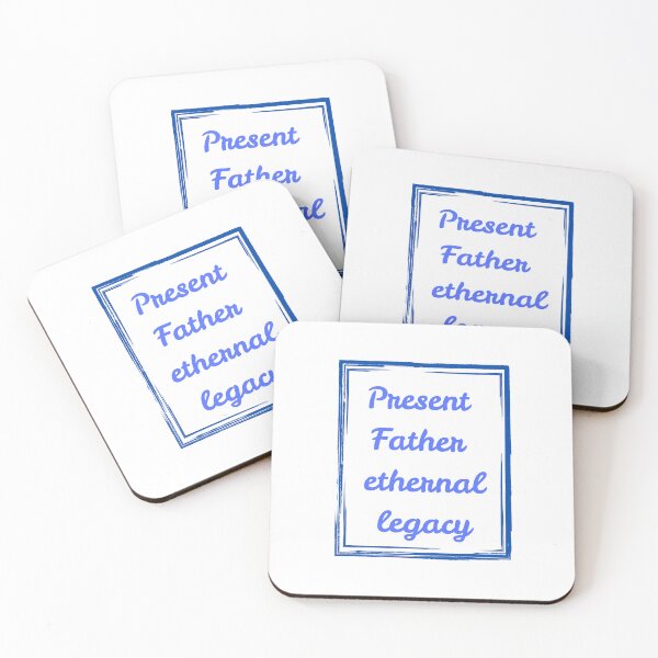 Item preview, Present Father, Eternal Legacy – Christian Design designed and sold by L and J Vielman.