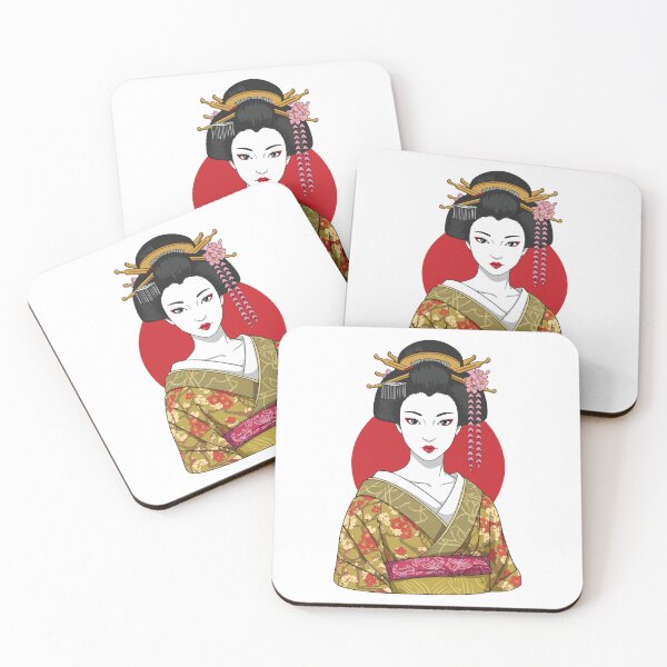 Item preview, A geisha woman in traditional clothing designed and sold by KasiaRawska.