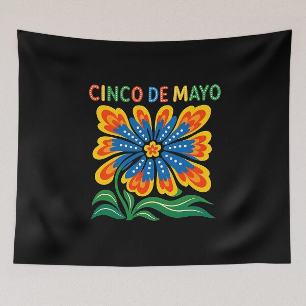 Item preview, Cinco De Mayo Fiesta Mexican Party Women Girls Boho Floral designed and sold by facegm.