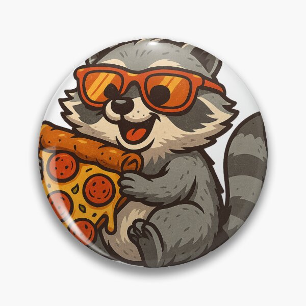 Item preview, Pizza Bandit Raccoon designed and sold by Mykhailov.
