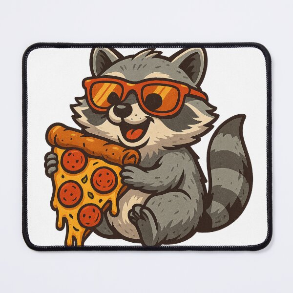 Item preview, Pizza Bandit Raccoon designed and sold by Mykhailov.