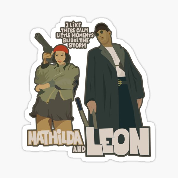 Item preview, Mathilda & Léon Tribute – “Calm Moments Before the Storm” designed and sold by Boogosh.