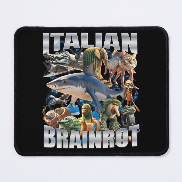 Item preview, Tralalero Tralala Bombardiro Crocodilo AI Italian Brainrot Meme Funny Quotes designed and sold by RamonMiller.