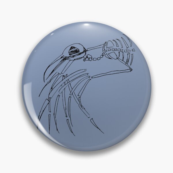 Item preview, Like A Bird Skeleton Sketch designed and sold by draymalaise.