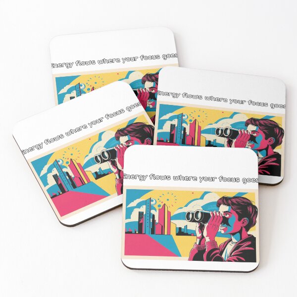 Item preview, Energy flows where your focus goes designed and sold by ToeyThrive.