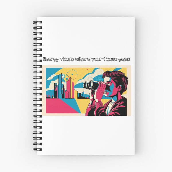 Item preview, Energy flows where your focus goes designed and sold by ToeyThrive.