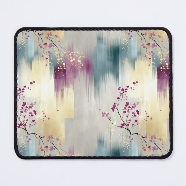 Item preview, Falling Petals – Abstract Blossom Rain on Blurred Sky designed and sold by Moisky Patterns.