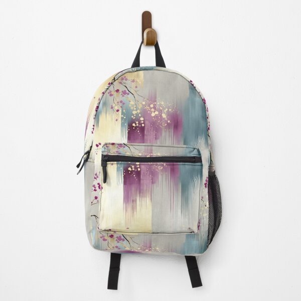 Item preview, Falling Petals – Abstract Blossom Rain on Blurred Sky designed and sold by Moisky Patterns.