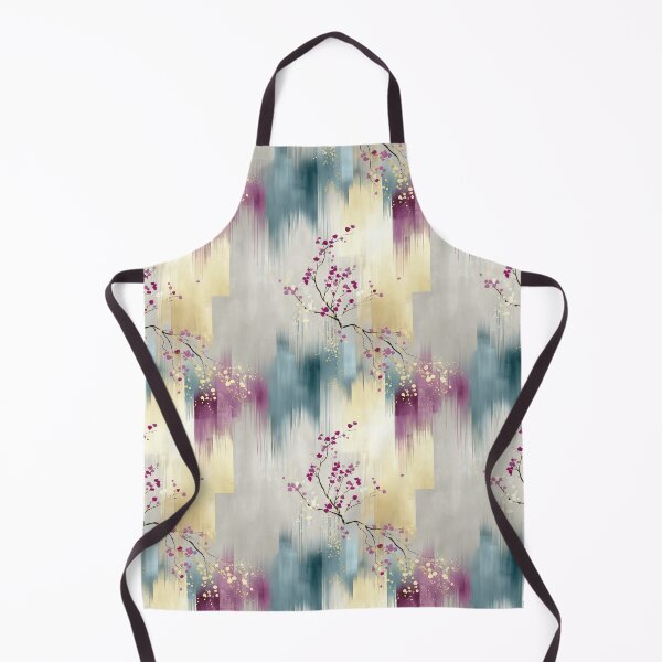 Item preview, Falling Petals – Abstract Blossom Rain on Blurred Sky designed and sold by Moisky Patterns.