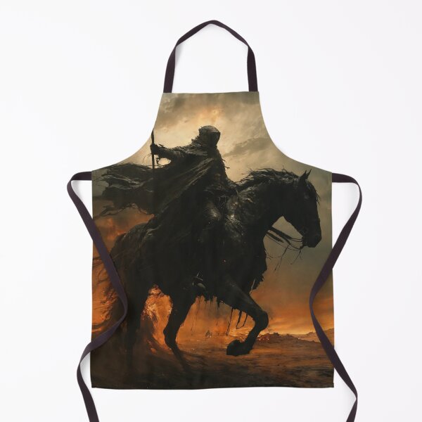 Item preview, horseman of the apocalypse, horse, man, end of the world, harbinger designed and sold by DonnaBlankaArt.