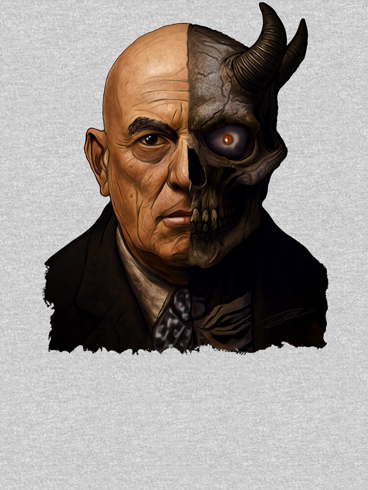 Thumbnail 4 of 4, Premium T-Shirt, Aleister Crowley/The Beast by Chris Prince designed and sold by PleasantGreen.