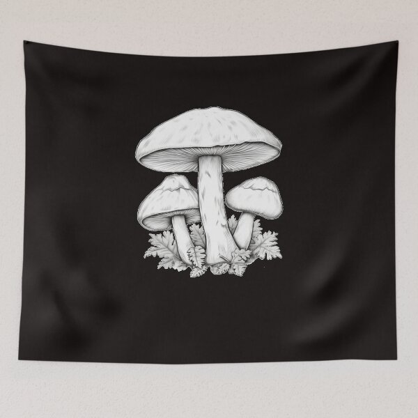 Item preview, Mushroom Art designed and sold by Sweetvoilet.