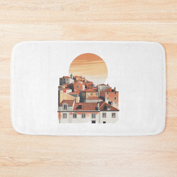 Item preview, Lisbon Sunset Rooftops designed and sold by SignumShop.