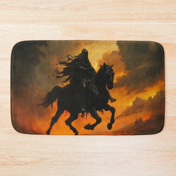 Item preview, horseman of the apocalypse, horse, man, end of the world, harbinger designed and sold by DonnaBlankaArt.