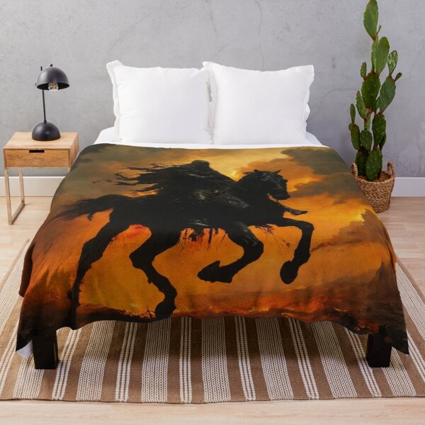 Item preview, horseman of the apocalypse, horse, man, end of the world, harbinger designed and sold by DonnaBlankaArt.