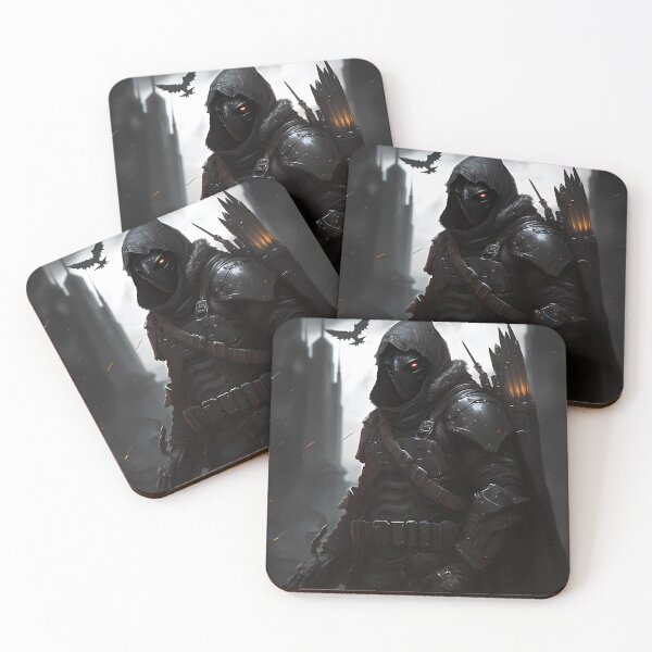 Item preview, Dark Assassin in Futuristic Armor with Glowing designed and sold by Amr Siam.