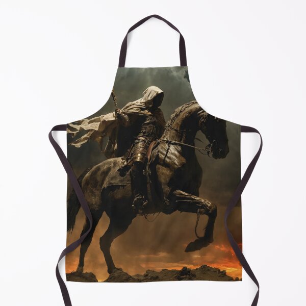 Item preview, horseman of the apocalypse, horse, man, end of the world, harbinger designed and sold by DonnaBlankaArt.