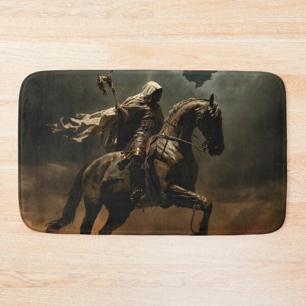 Item preview, horseman of the apocalypse, horse, man, end of the world, harbinger designed and sold by DonnaBlankaArt.