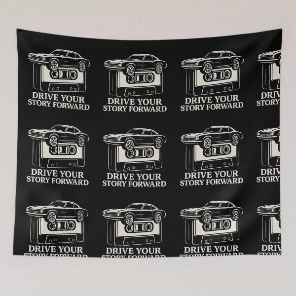 Item preview, Mixtape Muscle – Drive Your Story Tee designed and sold by Fiercest128.