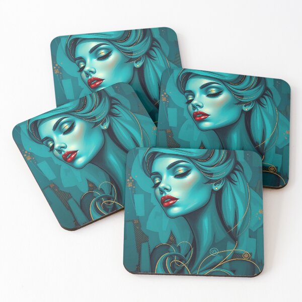 Item preview, Teal Muse designed and sold by Vitalka-uk.